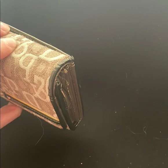 Pinky and Dianne Brown Monogram Wallet - Picture 7 of 11